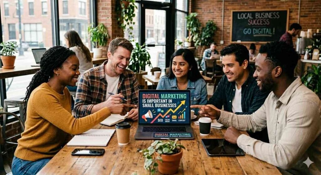 DIGITAL MARKETING IS IMPORTANT IN SMALL BUSINESSES